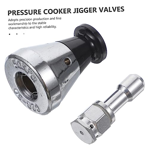 Set de válvula de escape para olla a presión, acero inoxidable, 50KPA | Repuesto profesional para cocina miniatura 5