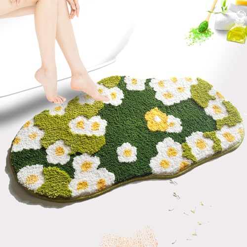 moss bath mat