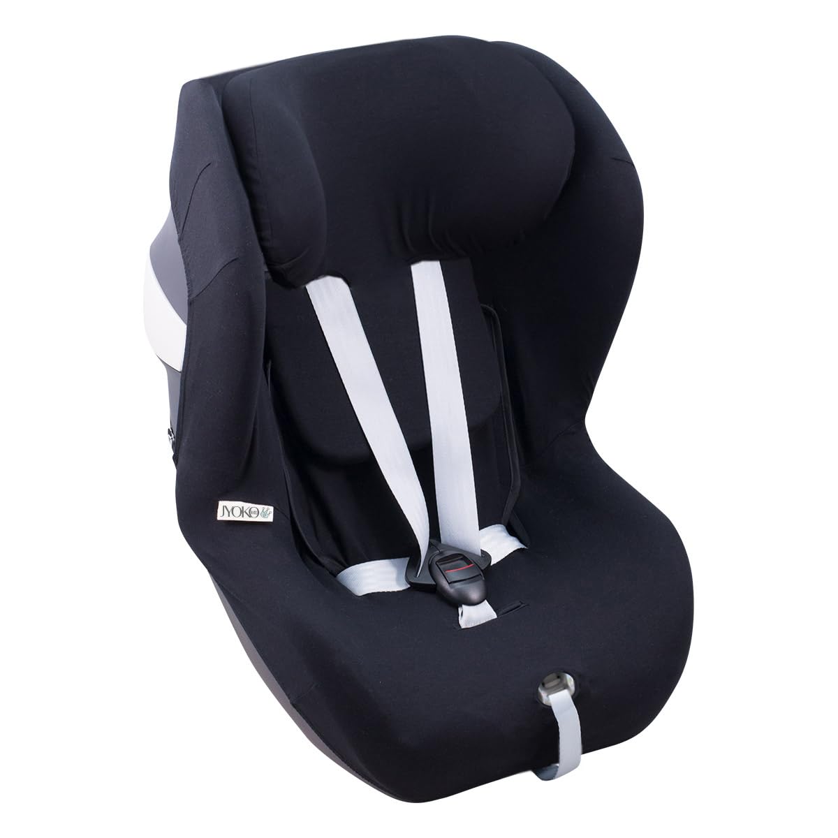 JYOKO KIDS Pokrowiec kompatybilny z Cybex Sirona G i-Size, G2 (Black) | Oddychająca bawełna organiczna