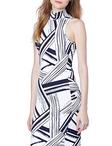 Triton Vestido Midi Estampado Feminino, G, Off Shell