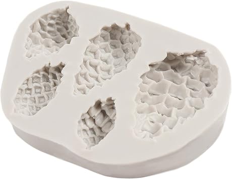 Pinecone Polymer Clay Mold Pine Cone Silicone Molds | DIY Crafts Epoxy Resin Casting Air Dry Polymer Clay Plaster Jewelry Making