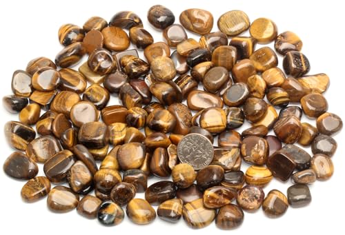 Image of ZenQ 1 lb Crystal Chips, Tumbled Stone Chips for Crafts | Polished, Undrilled Gemstones for Resin Art, Vase Filler, Plant Decor, Candle Making, and DIY Projects
