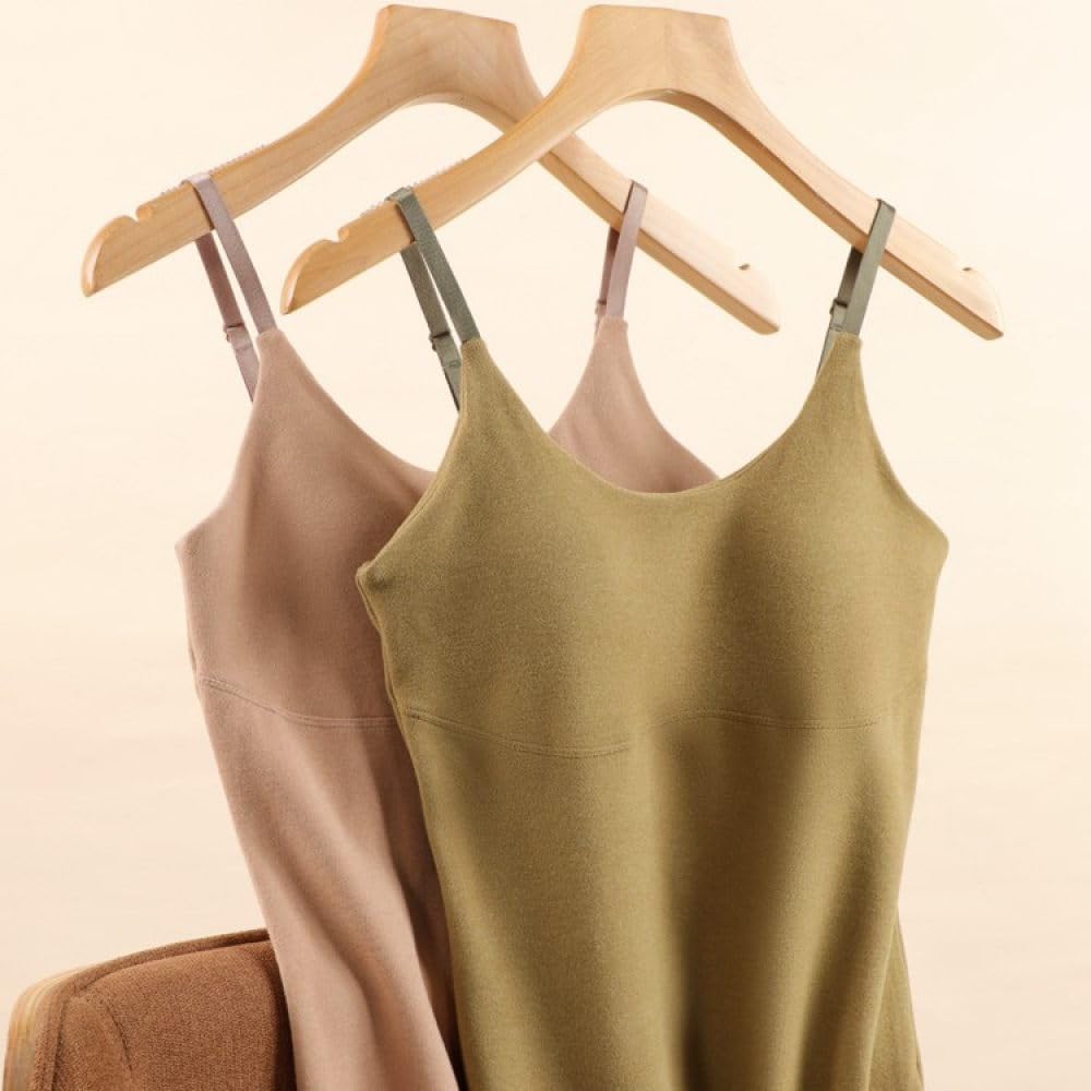 Gilet Termico da Donna Senza Maniche, 2 Pezzi, Canotta, Canottiera Termica in Micropile, Magliette Termiche Calde Invernali, Canottiere, Strati Base per Donna