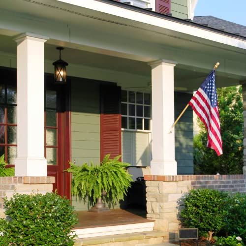 Ilot FLAG POLE For House Pack Of 1 Plastic Sleeve Tangle Free Heavy Duty Outdoor Flag Pole  thumb #6