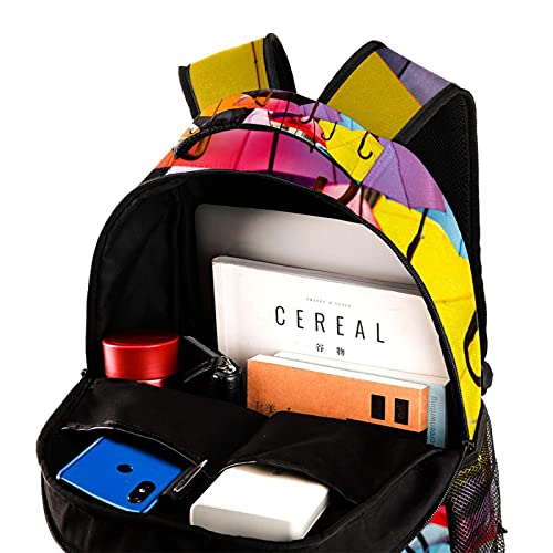 Sac à dos ordinateur portable grande capacité pour adolescentes - 4