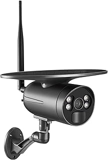 Wireless Solar Camera Solar Battery Camera Tuya APP 4G / Wifi PIR Human Activate Bullet Surveillance Camera IP66 Waterproof Color Night Vision Security Camera Outdoor (Sensor Size : WIFI Version)