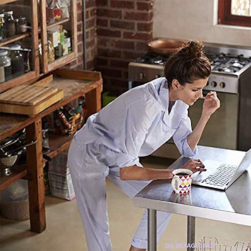 Image of Stainless Steel (SS Table, 32 x 23 x 31.5 (1 Under Shelf + Wheels))