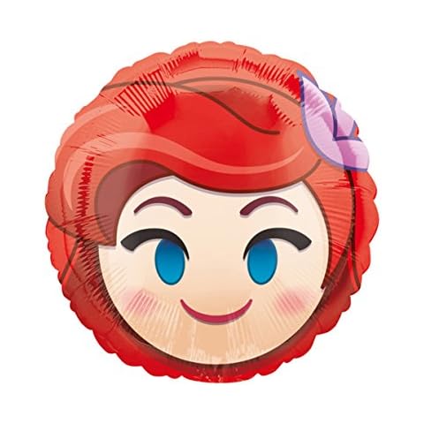 Amscan Ariel Emoji Foil Balloon for Parties Cover