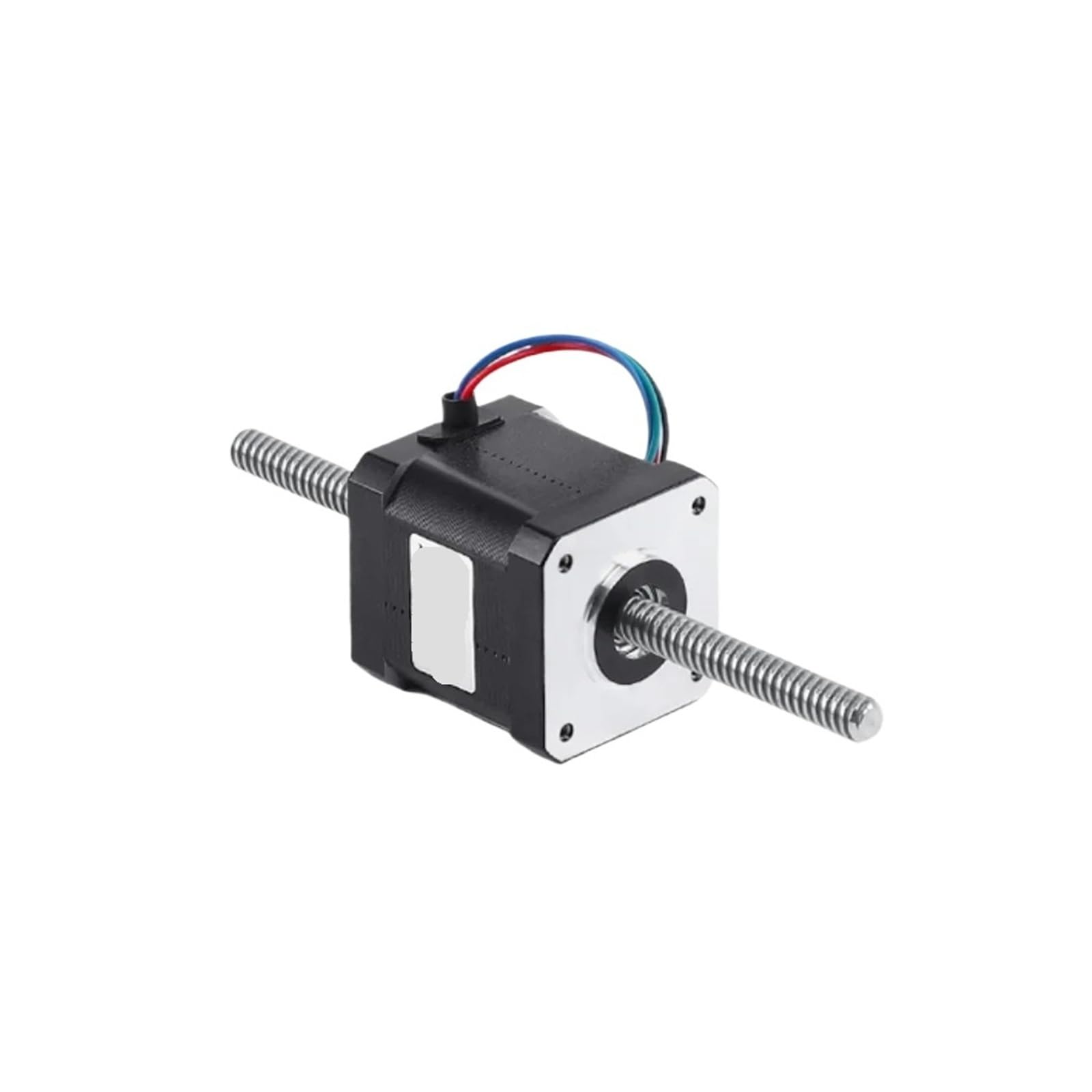 NEMA 17 Non-Captive Stepper Motor 34mm 40mm 48mm 60mm Body Linear Stepper Motor with 100mm 200mm 300mm Tr8 Lead Screw(300mm Tr8-2,NEMA17 48mm)