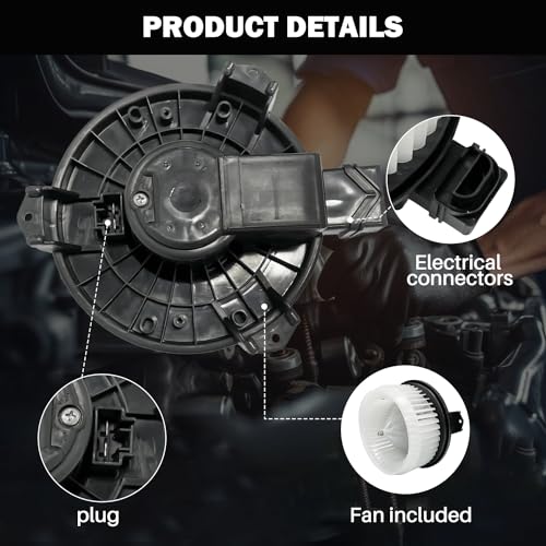 Image of 700203 AC Heater Blower Motor Fan Front Fit for Jeep Wrangler Compass Patriot for Acura TSX TL RDX for Chrysler 200 Sebring for Buick Lucerne for Dodge Avenger for Honda Accord for Ram 1500
