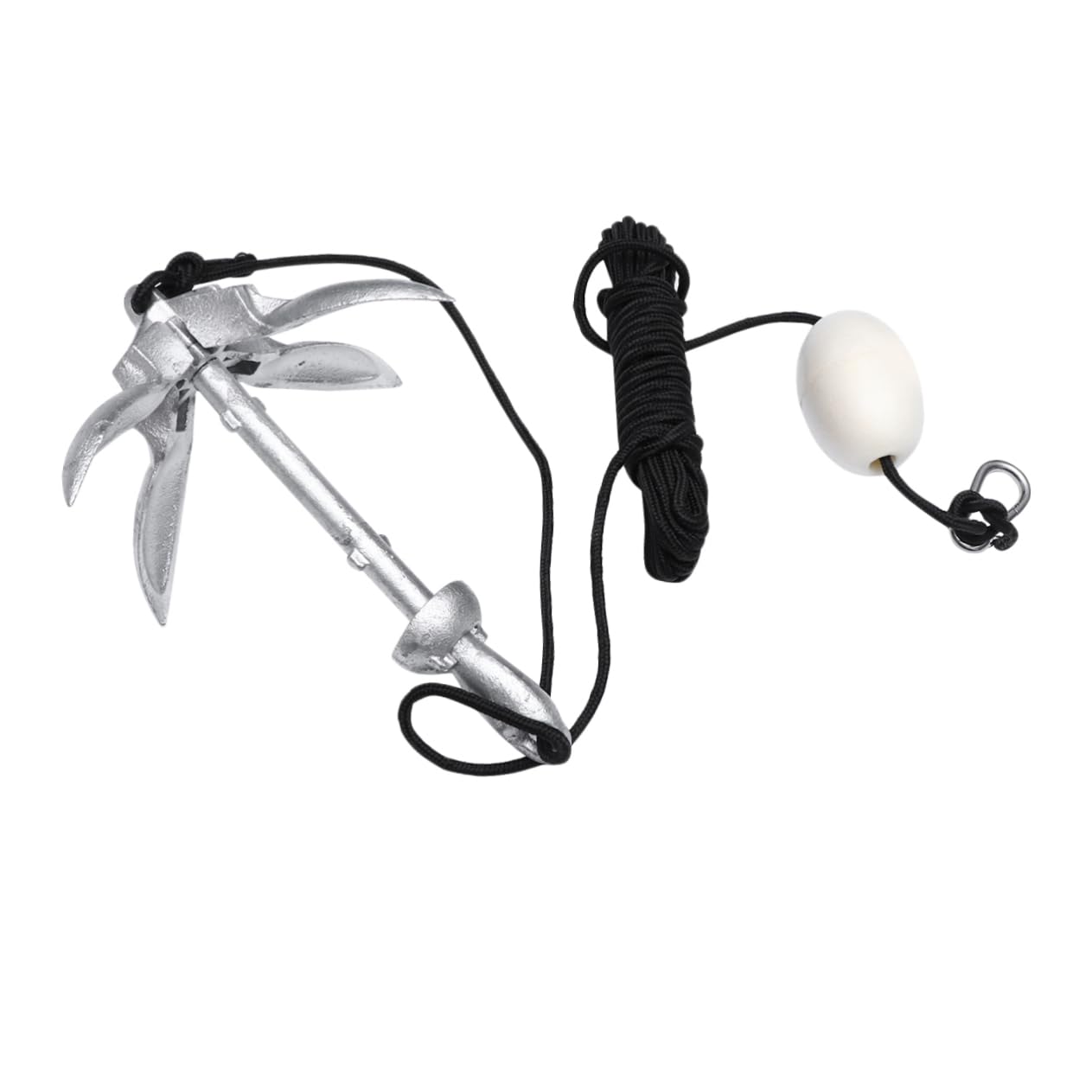 UKCOCO Ancora per Kayak Ancore Kayak Sail Accessori per Canoa Kayak Pieghevole Accessori per Barche Corda Ormeggio Ancoraggio per Canoa Ancora Pieghevole