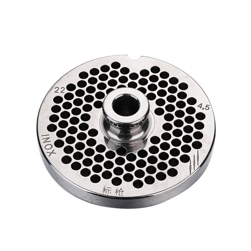 Placa de orificio de 4.5 mm para picadora de carne manual y eléctrica tipo 22