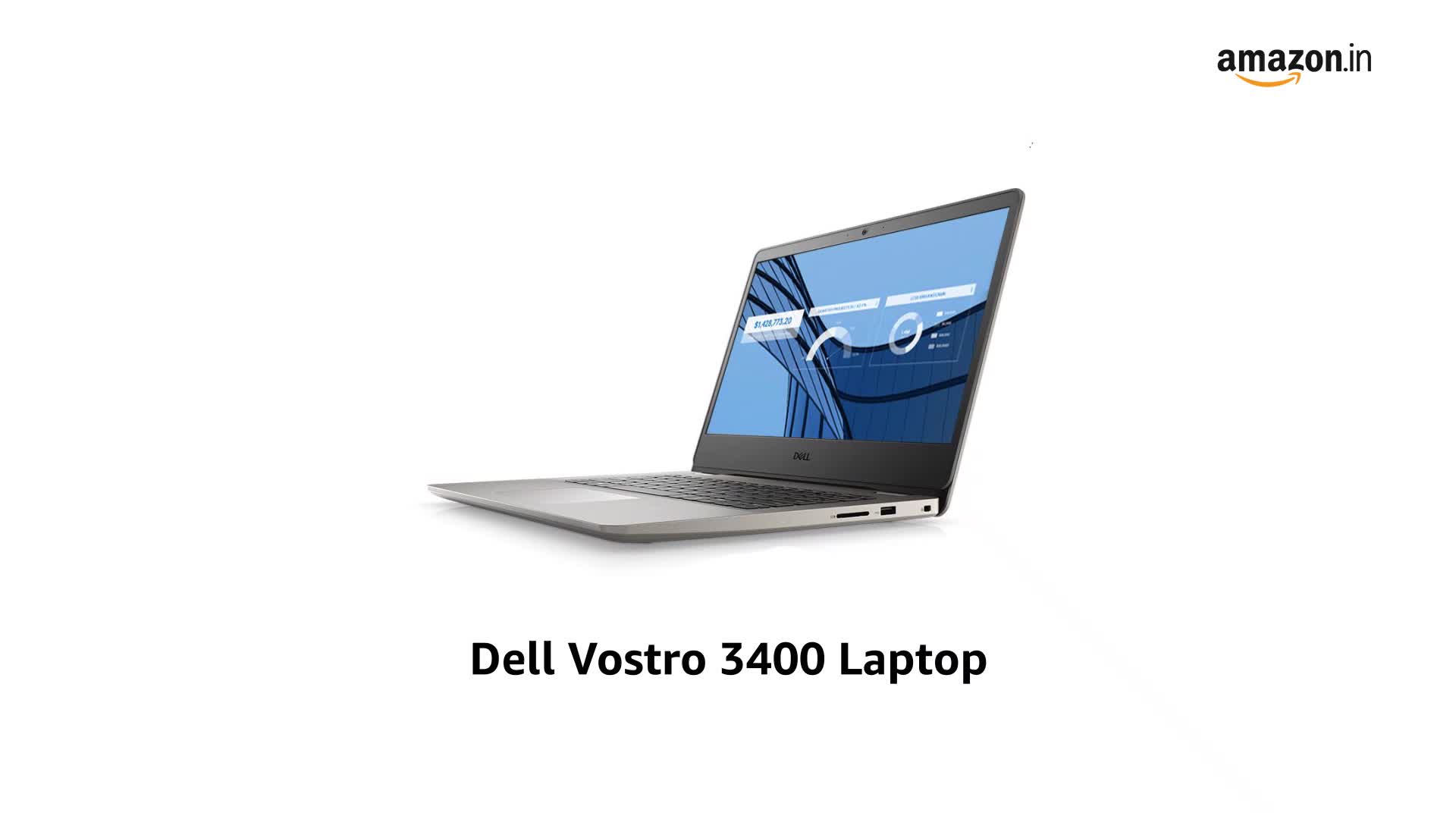Dell Vostro 3400 14 inches FHD Display Laptop (Intel I5-1135G7/8GB
