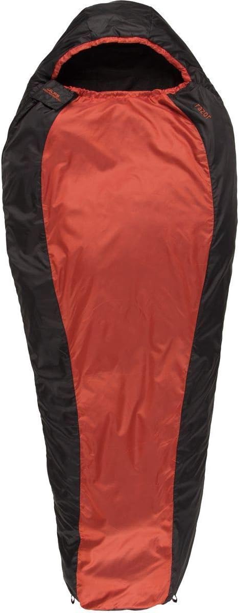 Amazon Com Sleeping Bag Light Wght Razor 210 Poly Outer Fleece Liner Sports Outdoors