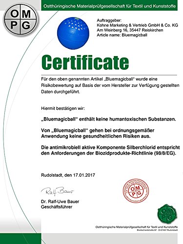 BlueMagicBall - Set van 2 wasballen stopt zweetgeur en bacteriën in de wasmachine en de wasmachine - Image 8