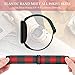 Runostrich Adjustable Elastic Watch Bands Compatible with Fitbit Versa/Fitbit Versa 2/Fitbit Versa Lite Nylon Sport Loop Stretch Wristband Replacement Strap for Women Men (J)