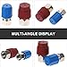 Wakauto Quick Coupler Adapter Set 2 Pcs for R12r22 to R134a Car Easy Identification Pressure System Accessory 1316lh Kit