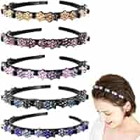 ヘアアクセサリー [BlackMuse] crystal jewely hairband Amazon.com : Firuilo Rhinestone Headband Sparkly Crystal