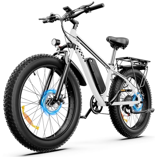 Electric Bike for Adults with Peak 1500W Brushless Motor, 48V 15AH 35 - Detailed View