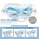 NCTNCX Aufzuchtbecken Aquarium, 21.5 x 9.6 x 9cm Ablaichkasten Aquarium, perfekte Trennwand für aggressiv verletzte, Schwangere Fische, kleine Fische, Garnelen, Clownfische (Extra breit)