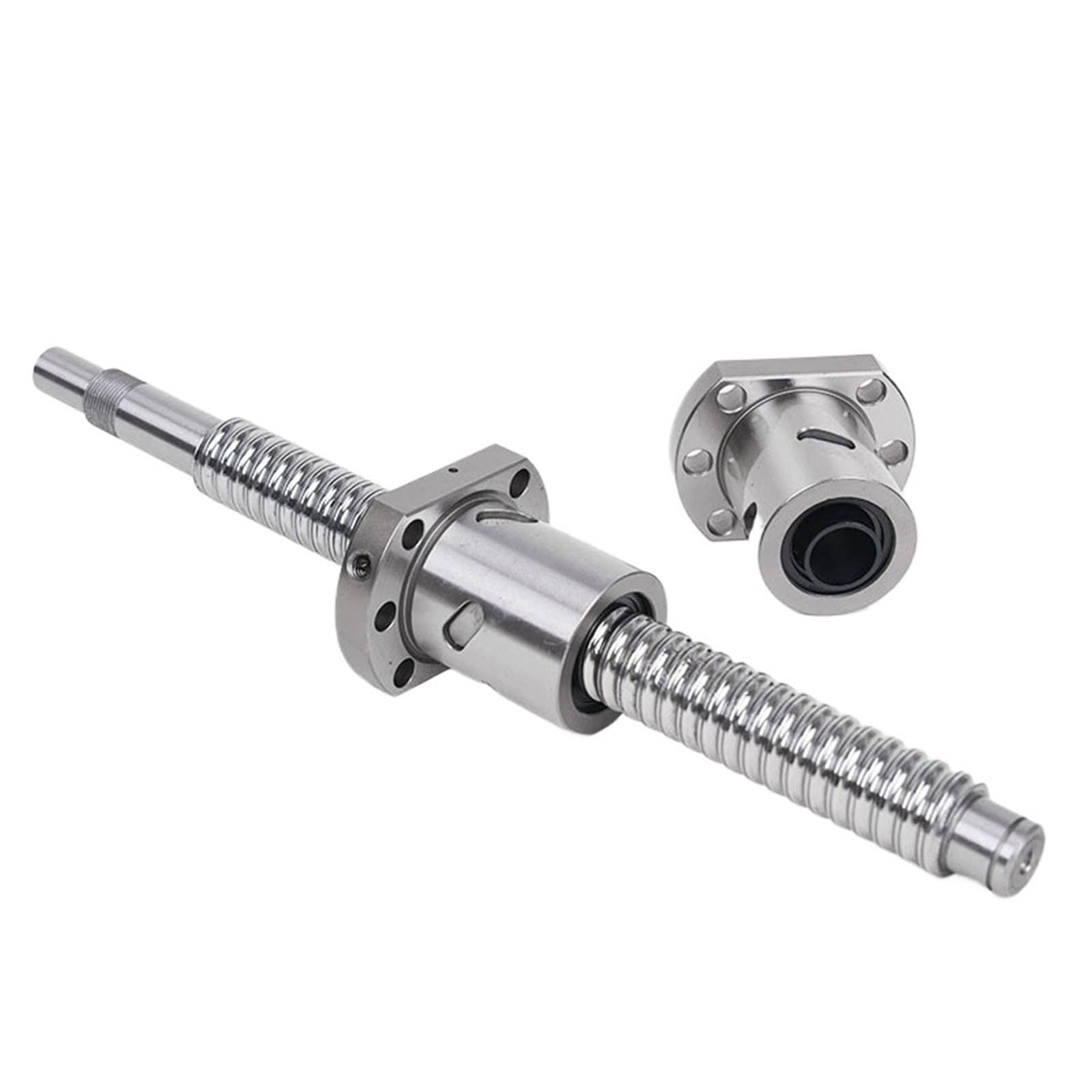 Zestaw śrub kulowych, SFU3205 Walcowana śruba kulowa prawa C7 BK25 BF25 Obrobiona końcówką RM3205 Nakrętka 400-1200 mm(1000mm)
