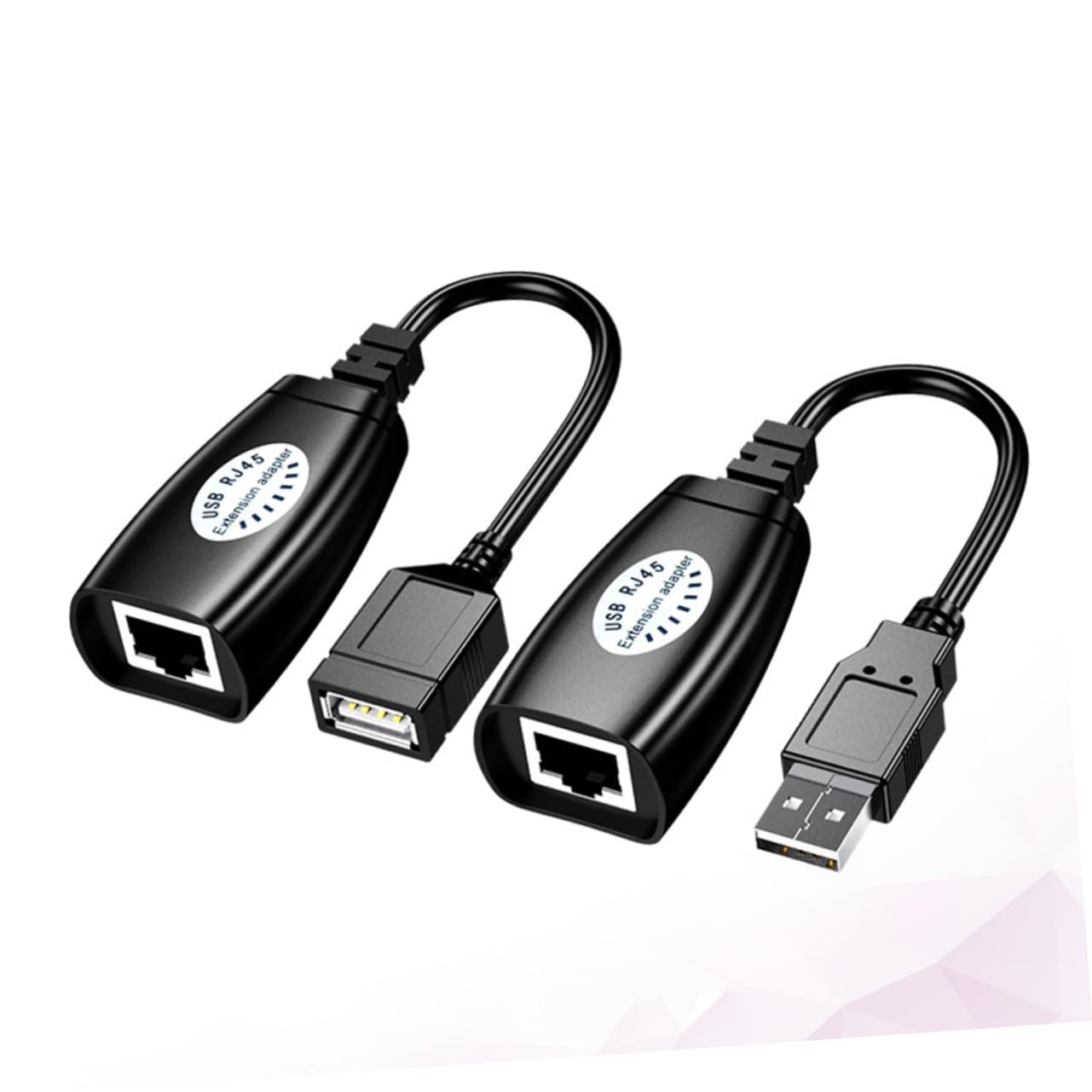SWOOMEY USB Ethernet Adapter Extender Durable Network Cable Extender for Home Office School Fast Transmission Convenience Reliable Network Connection