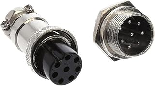 Plugue de aviação conector de metal para painel de fio macho e fêmea 16 mm 2/3/4/5/6/8/9 pinos plugue adaptador conector soquete terminal fêmea macho cabo peças de solda interface parafuso extremidade de fio desconexão digital