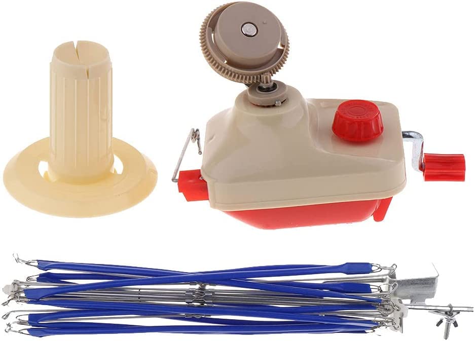 Amazon | かせくり器 糸巻き 毛糸玉巻き器 折りたたみ式 糸巻き 糸玉