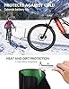 E-Bike Battery Cover Waterproof Thermal Protector, 11.8-16.9in - Neoprene Dustproof Battery Sleeve for Cold Weather, Extend Battery Life #3