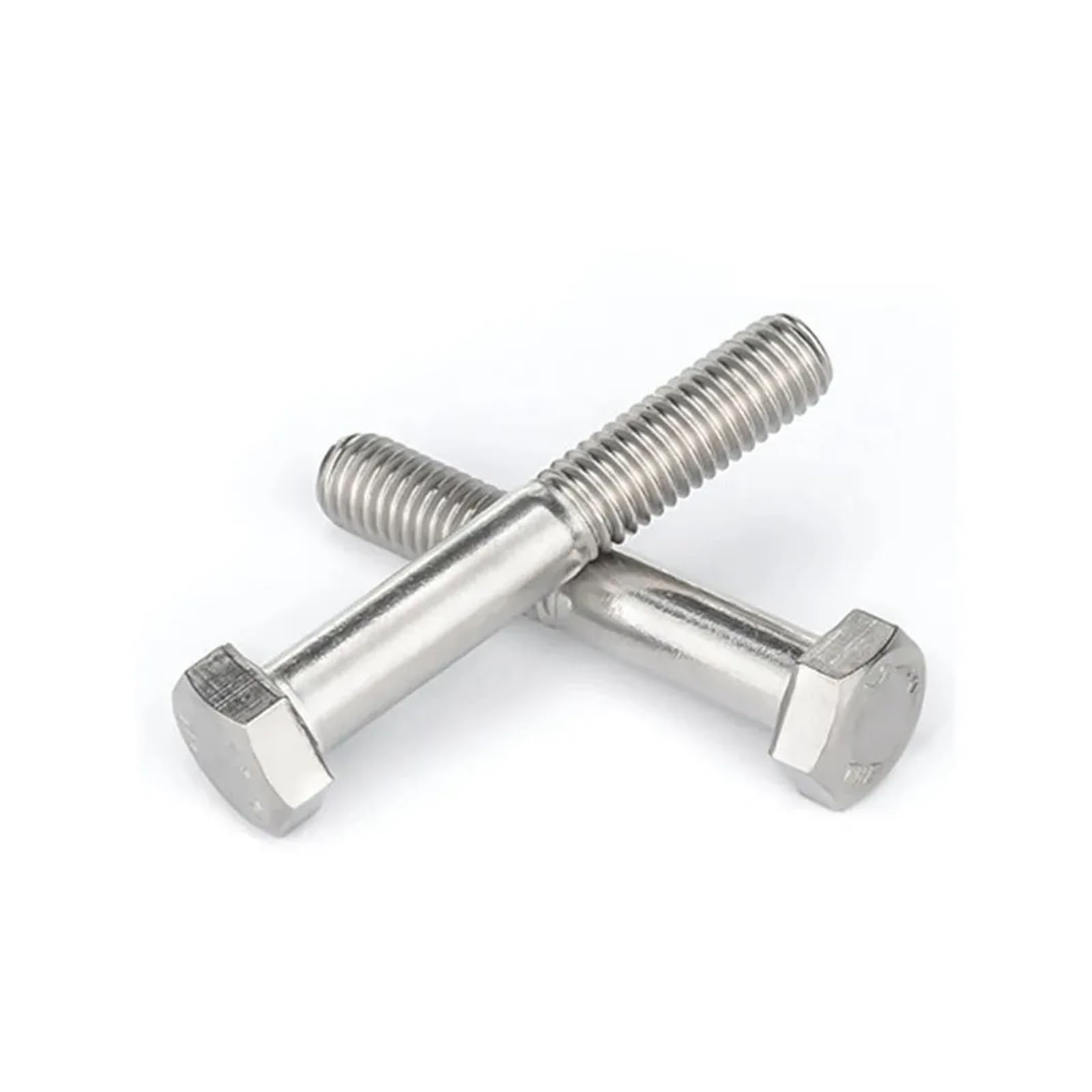 M6 M8 M10 M12 M14 M16 DIN931 A4-70 Bullone a testa esagonale in acciaio inossidabile a mezza filettatura esterna con filettatura esterna(5PCS M12_130MM_316)