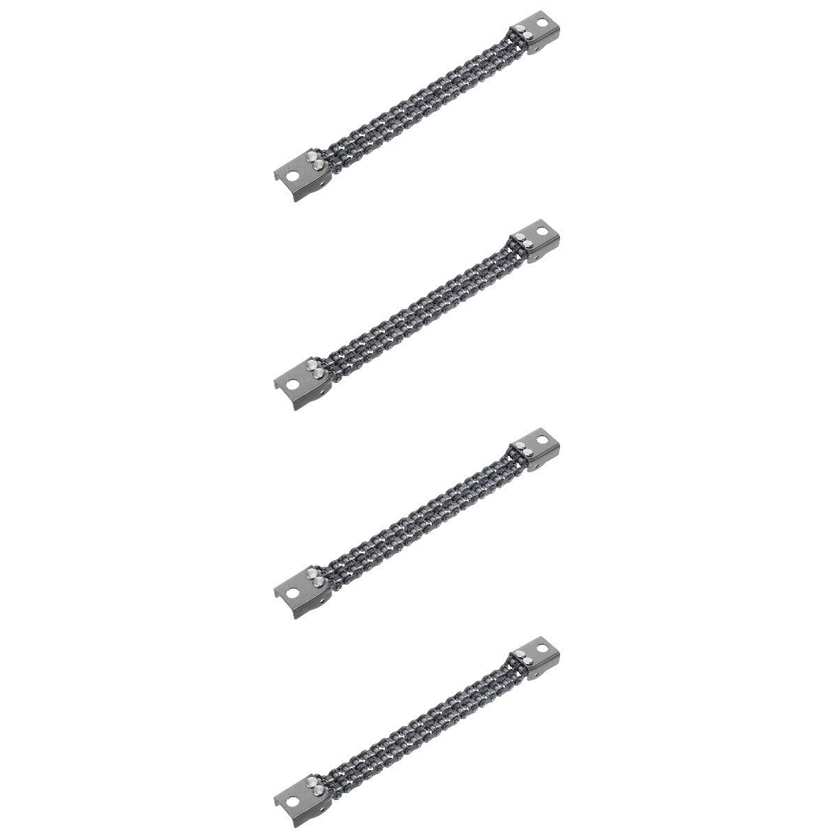VICASKY 4pièces Pédale De Grosse Caisse Professionnelle à Chaîne Double Accessoire Pour Batterie Remplacement De Pédale De