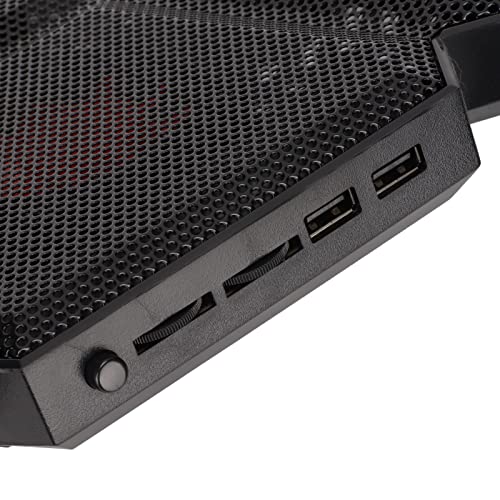 Bewinner-Laptop-Cooler-260010-RPM-Laptop-Cooling-Pad-7325CFM-6-Quiet-Fans-Height-Adjustable-with-Dual-USB-Ports-for-12in-to-17in-Laptops