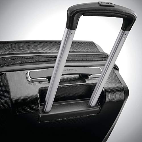 Image of Samsonite Winfield 3 DLX Spinner, Black, 2-Piece Set (20 /25), Winfield 3 Dlx Hardside Expandable Luggage With Spinners