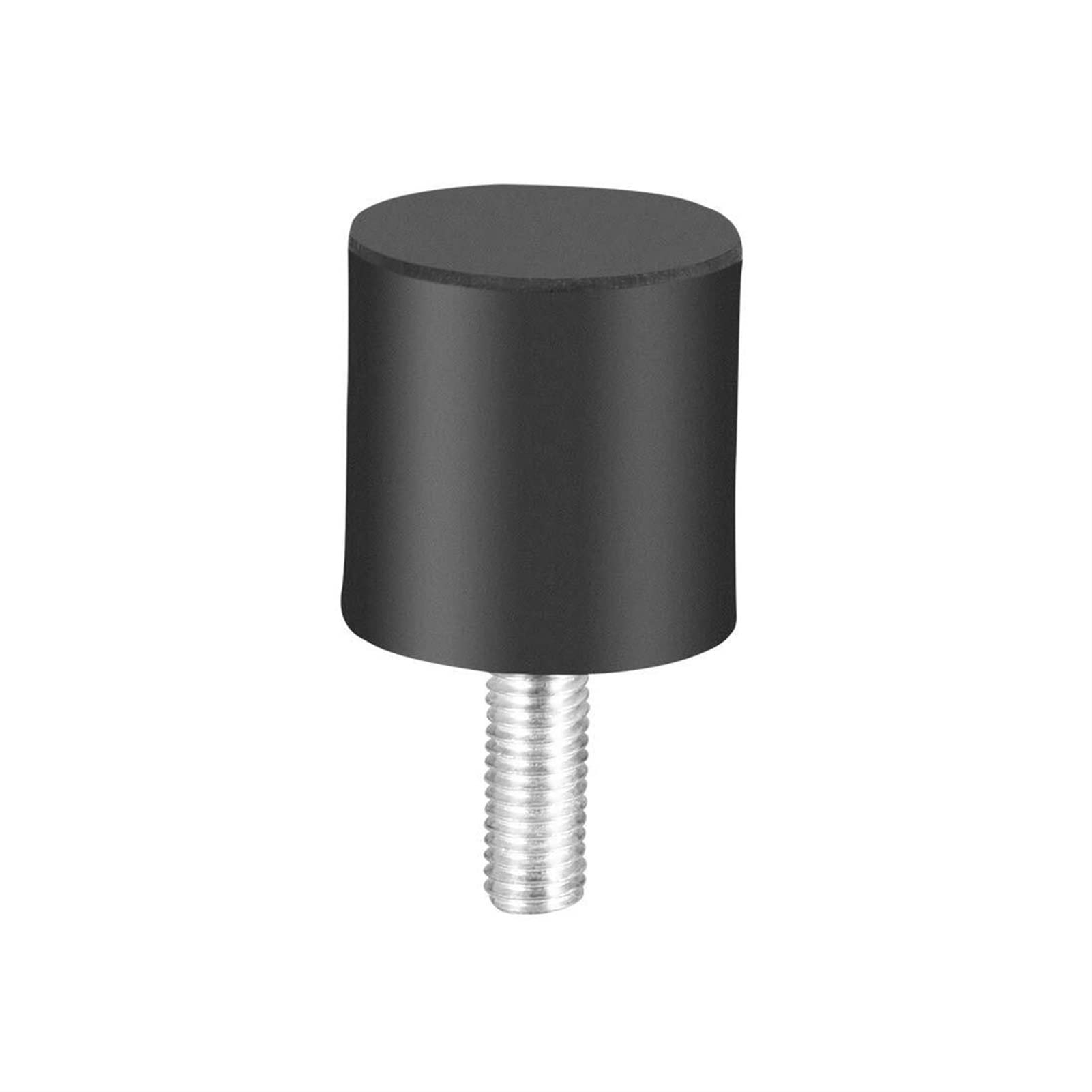 Goujons en caoutchouc isolateur de choc, bague de goujon 4 pièces supports filetés, amortisseur M8 Anti-Vibration fileté cylindrique(M8 40 * 30mm)