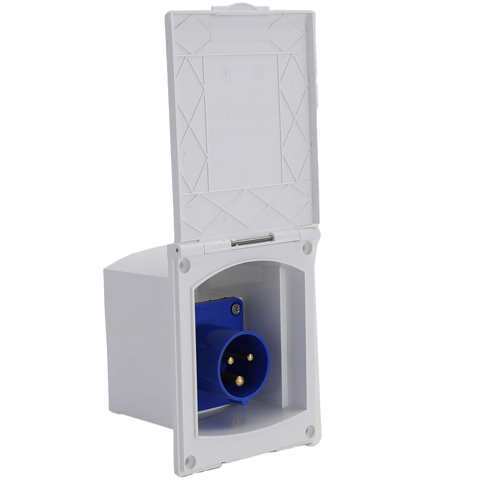 Produktbild von Famatel NSICAV1/M-10 Camping-Stromanschluss – 1x 16A Steckdose Für Wohnwagen
