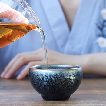天目風、急須、茶碗セット Amazon.co.jp: 仁右衛門作 茶器セット 祥瑞一閑人 花鳥一閑人