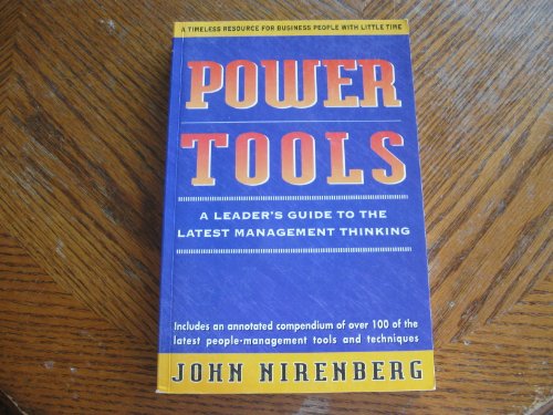 Compare Textbook Prices for Power Tools First Edition Edition ISBN 9780137458455 by Nirenberg, John