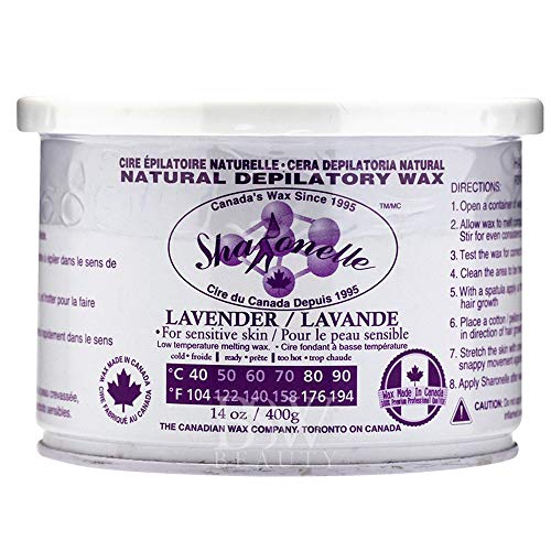 Sharonelle Natural Azulene Soft Wax for Sensitive Skin in 14 oz. - 1 can