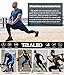 TELALEO 5 Pack Men's Compression Pants for Workout, Running,Basketball,Football-Sports Baselayer Leggings L
