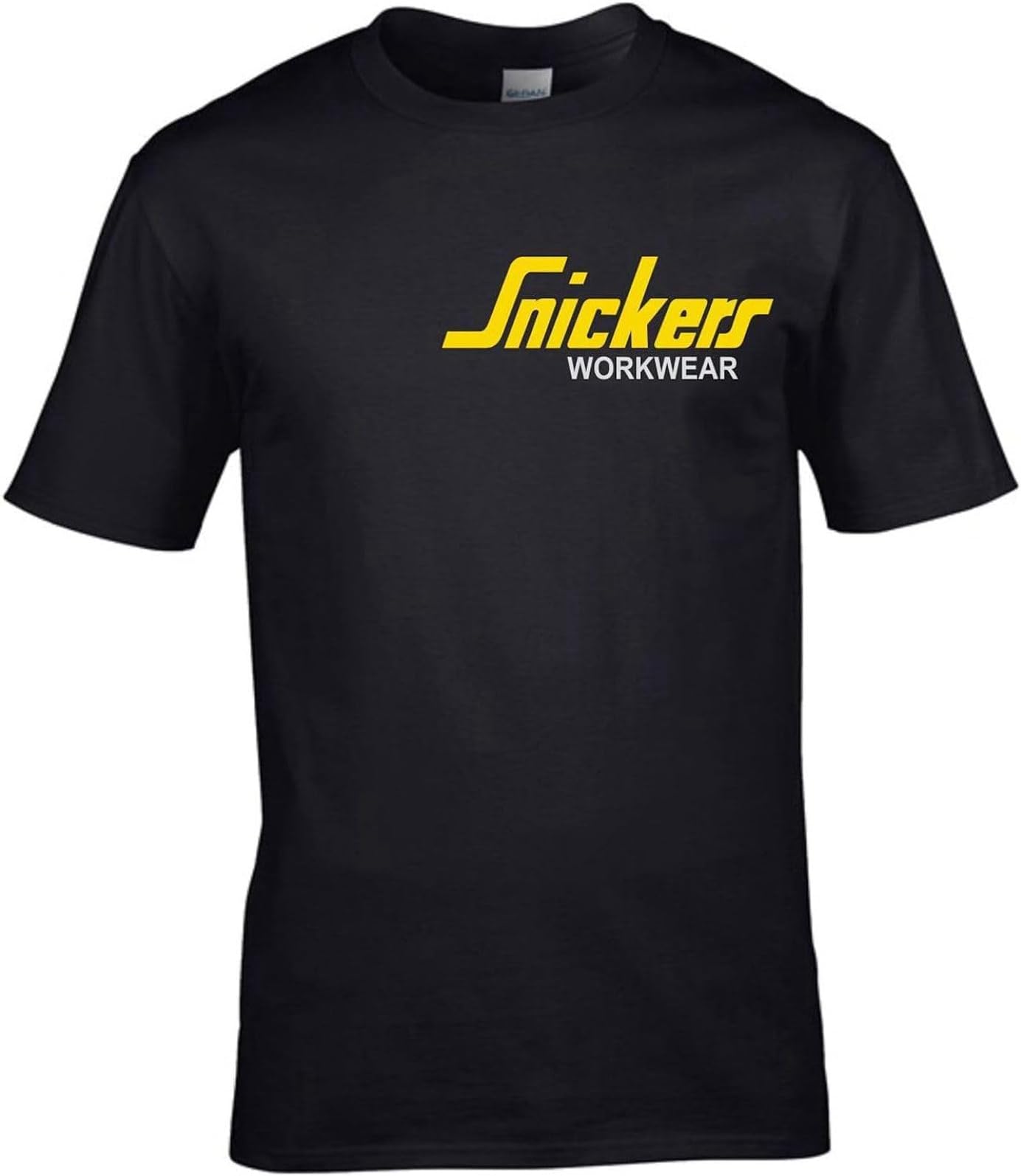 Snickers T-Shirt Builder Power Top Work Wear Men Tee Men T-Shirt L Men Black T-Shirt L