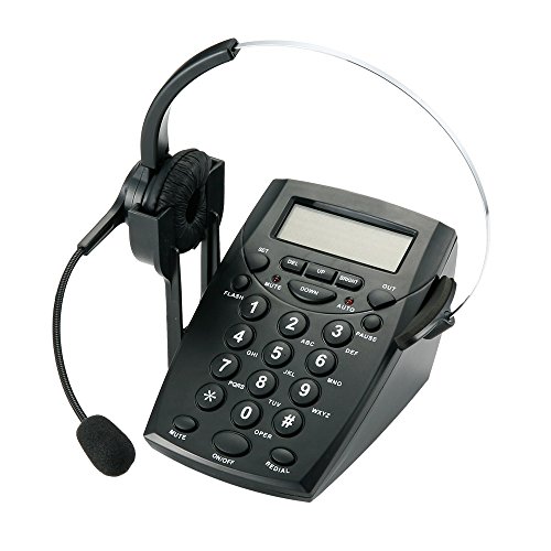 Teléfono con Auricular para Call Center con Cancelación de Ruido miniatura 2