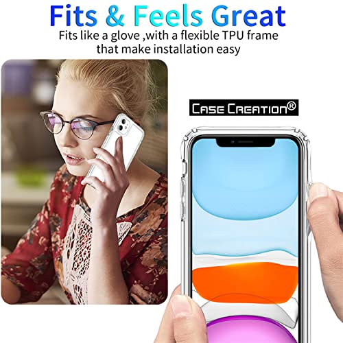 Image of Case Creation New Realme C19 Premium Imported 0.3mm Crystal Clear Totu Silicone Transparent Flexible Soft Corner Protection with TPU Slim Back Case Color Cover for Oppo Realme C19