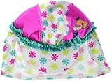 Playshoes Baby - Mädchen UV-Schutz Mütze die Maus Blumen 461099, 586 - Weiß/Rosa, 53
