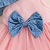 Baby Girl Summer Outfits Tulle Dress Sleeveless An... #5