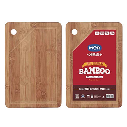 Mor - Tábua Retangular Bamboo 30Cm X 20Cm