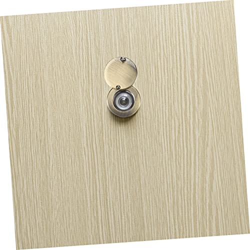 OSALADI Protector de Mirilla para Puertas - Juego de 5 Unidades, Instalación Adhesiva, Acabado en Cobre Dorado miniatura 5