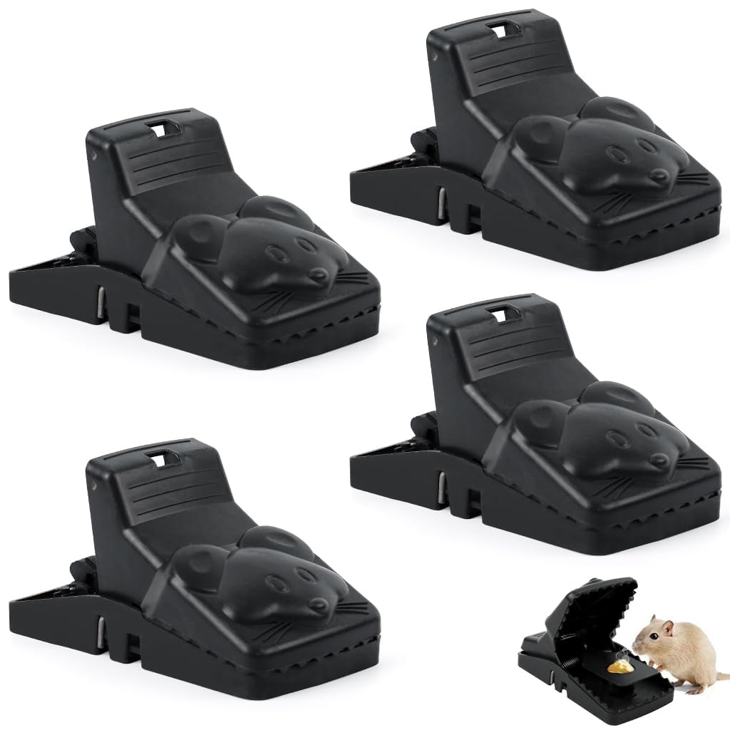 TAMADAA Rat Trap for Home - 1 PC Reusable Mouse Catcher Trap for Mice, Rats, Squirrels, Hamsters, Quick Action Rat Catcher Traps for Indoor & Outdoor-image-1