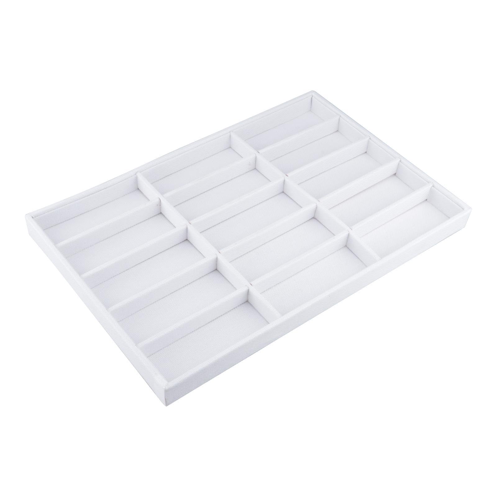 Bandeja de visualización de gafas, caja de almacenamiento de gafas, 15 ranuras, organizador de gafas de sol, organizador de joyas para tienda, dormitorio