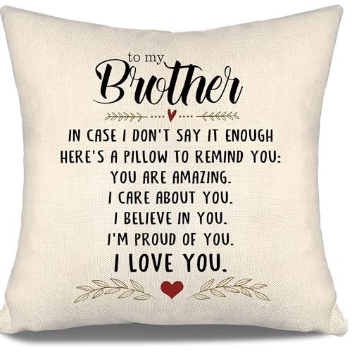 in Case I Don't Say It Enough Here's A Pillow to Remind You You are Amazing I Believe in You I Love...