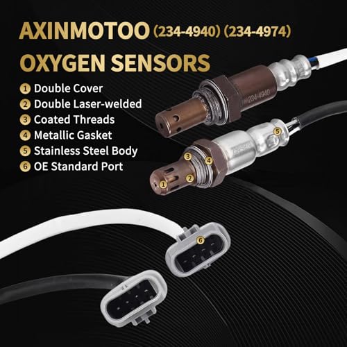 Sensor de Oxígeno O2 4PCS para GMC y Chevy 2014-2018 miniatura 3